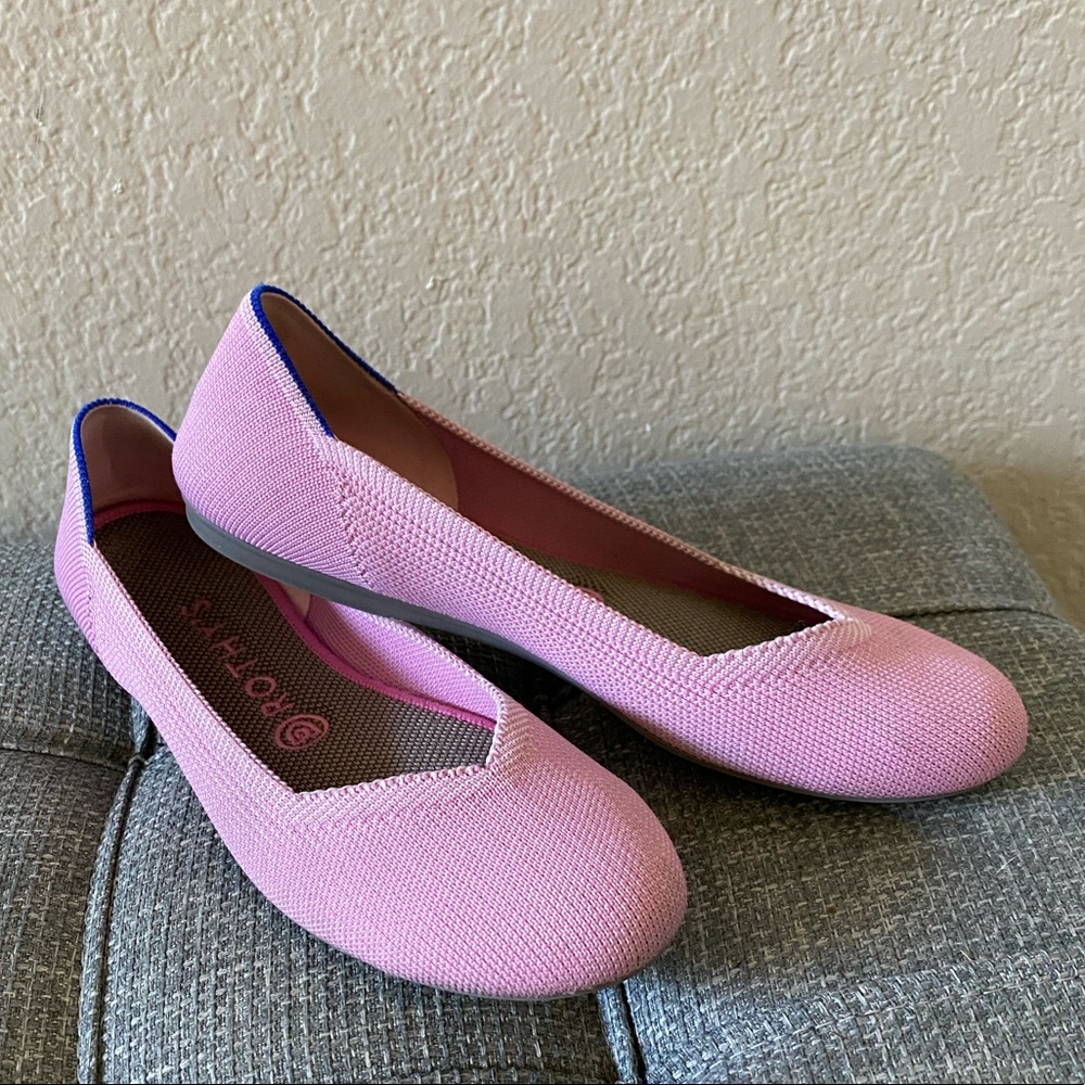 Rothy’s The Flat in Begonia - size 8